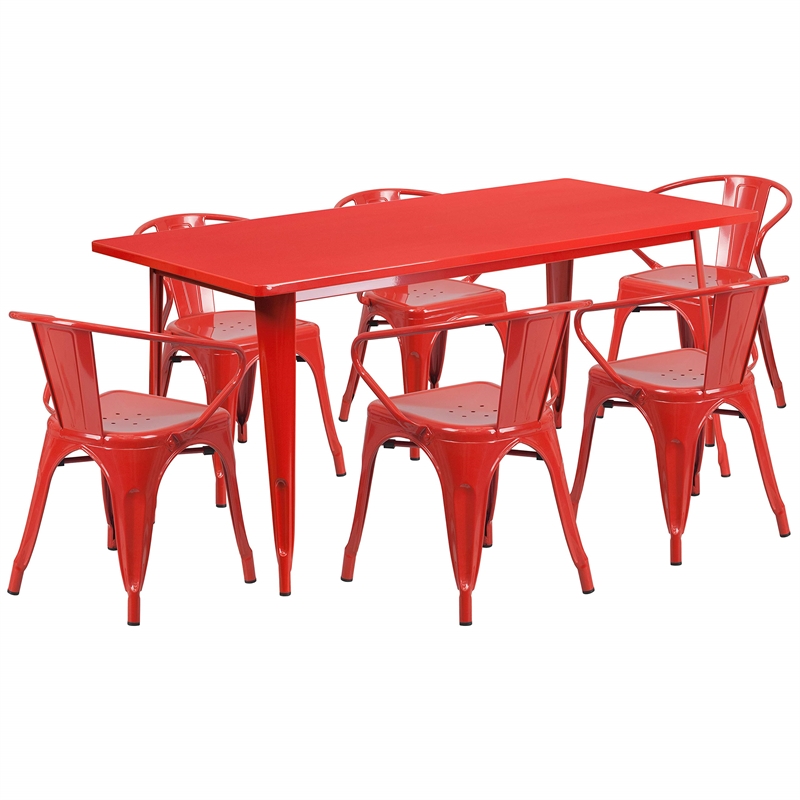 Flash Furniture 7 Piece 31.5