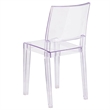 Flash Furniture Transparent Stacking Chair