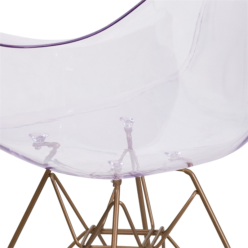 Flash Furniture Transparent Dining Chair
