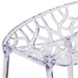 Flash Furniture Specter Transparent Stacking Side Dining Chair