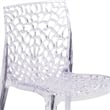 Flash Furniture Transparent Stacking Chair