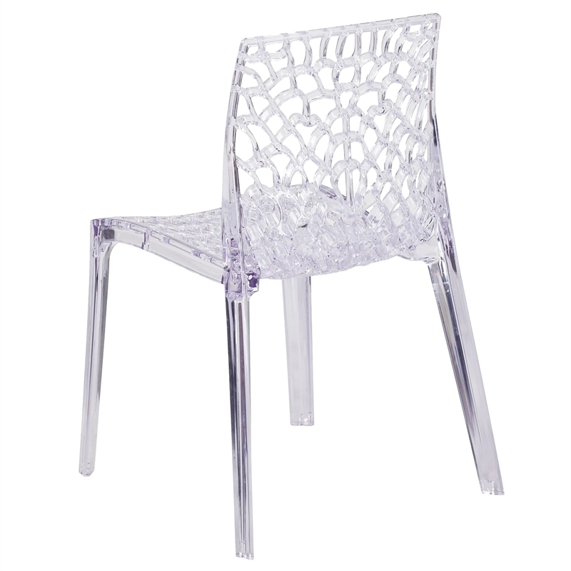 Flash Furniture Transparent Stacking Chair