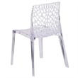 Flash Furniture Transparent Stacking Chair