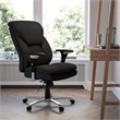 Flash Furniture Big and Tall Fabric Swivel Office Chair in Black