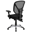 Flash Furniture Swivel Office Chair in Black