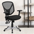 Flash Furniture Swivel Office Chair in Black