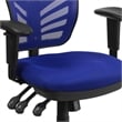 Flash Furniture Nicholas Mid-Back Blue Mesh Multifunction Office Chair
