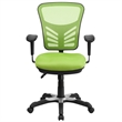 Flash Furniture Nicholas Mid-Back Green Mesh Multifunction Office Chair