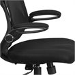 Flash Furniture High Back Mesh Swivel Office Chair in Black