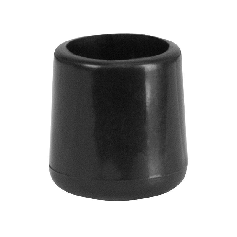 Flash Furniture Replacement Foot Cap in Black
