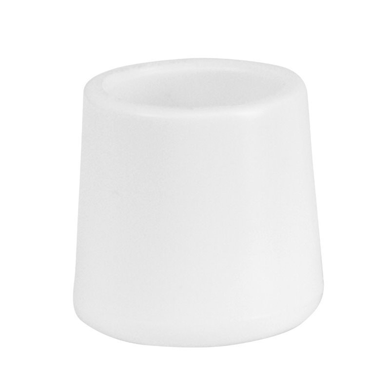 Flash Furniture Replacement Foot Cap in White