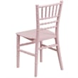 Flash Furniture Child's Pink Resin Chiavari Chair - Event Chair