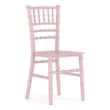 Flash Furniture Child's Pink Resin Chiavari Chair - Event Chair