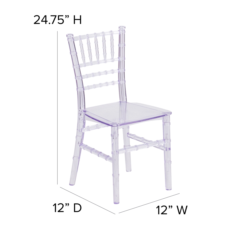 Flash Furniture Child's Crystal Chiavari Chair - Event Chair
