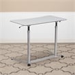 Flash Furniture Sit-Downand Stand-Up Desk In Light Gray