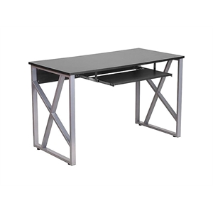 Flash Furniture Computer Desk in Black