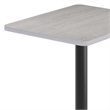 Flash Furniture 24X30 Laminate Table-Rd Base In Black