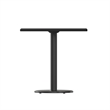 Flash Furniture 30Sq Laminate Table-Rd Base In Black