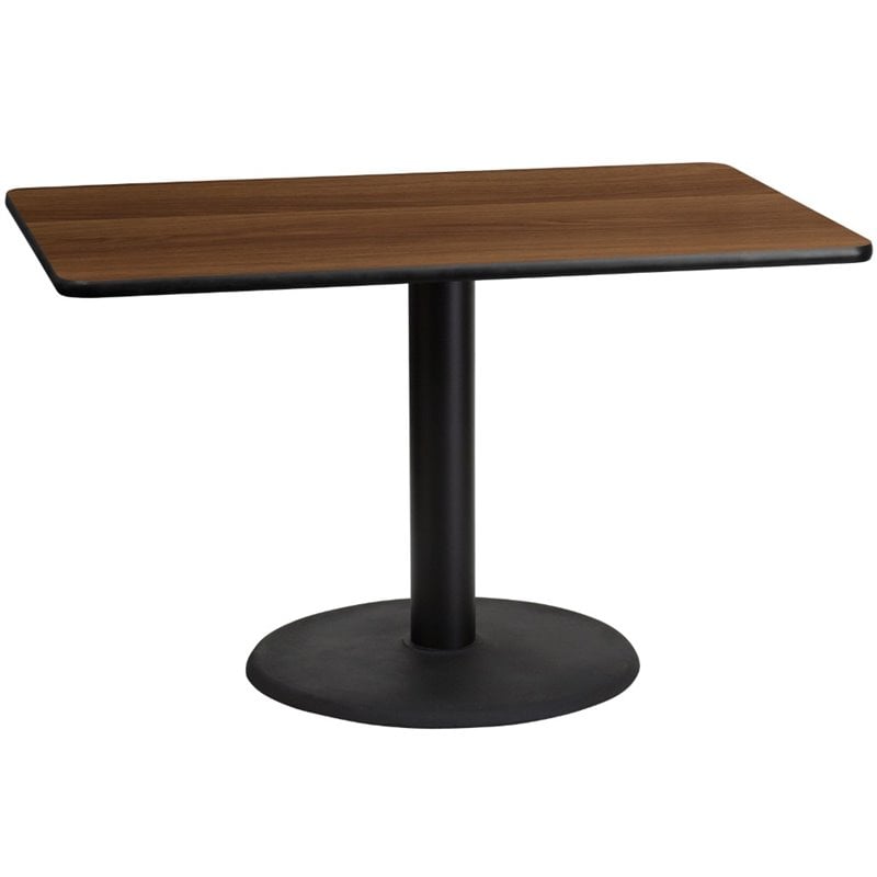 Flash Furniture 30 X 48 Rectangular Table Top With Black or Mahogany Reversible for sale online 