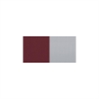 Flash Furniture Restaurant Dining Chair in Burgundy and Silver