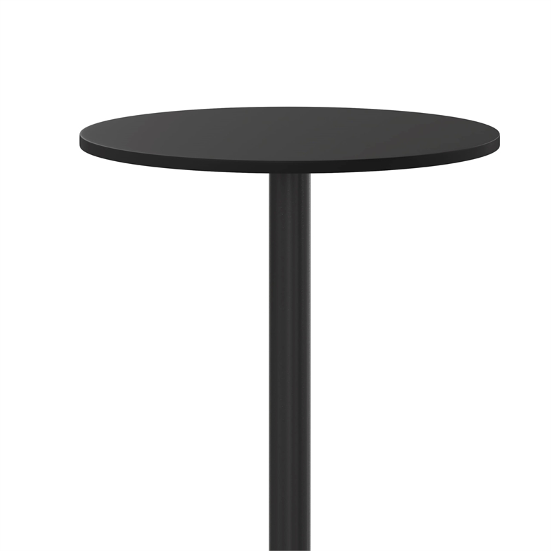 Flash Furniture 36Rd Laminate Table-X-Base In Black