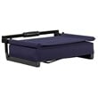Flash Furniture Grandstand Comfort Seat in Aluminum Frame - Navy