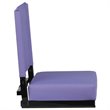 Flash Furniture Grandstand Comfort Seat in Aluminum Frame - Purple