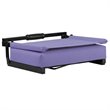 Flash Furniture Grandstand Comfort Seat in Aluminum Frame - Purple