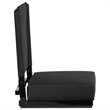 Flash Furniture Grandstand Comfort Seat in Aluminum Frame - Black