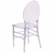 Flash Furniture Ice Florence Transparent Stacking Chair