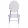 Flash Furniture Ice Florence Transparent Stacking Chair