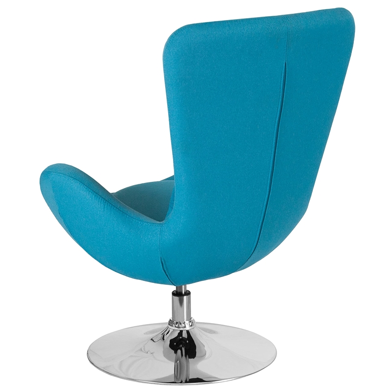 Flash Furniture Egg Chair in Blue