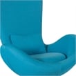 Flash Furniture Egg Chair in Blue