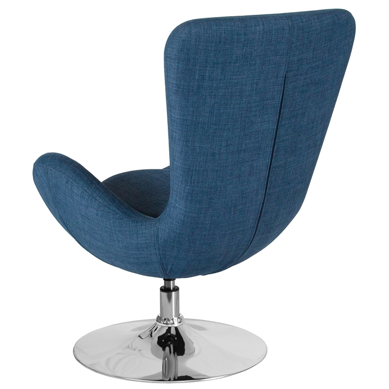 Flash Furniture Egg Chair in Blue