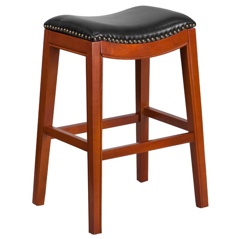 Flash Furniture Backless Bar Stool in Black - TA-411030-LC-GG