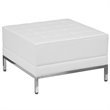 Flash Furniture Imagination 12-Piece Leather Reception Sofa Set in White