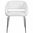 Flash Furniture Fusion Leather Chair in White