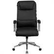 Flash Furniture Leather Office Chair in Black