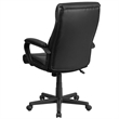 Flash Furniture High Back Leather Office Chair in Black