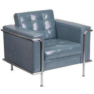 Flash Furniture Reception Chair in Gray