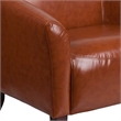 Flash Furniture Imperial Faux Leather Sofa in Cognac