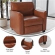Flash Furniture Hercules Diplomat Series Cognac LeatherSoft Chair