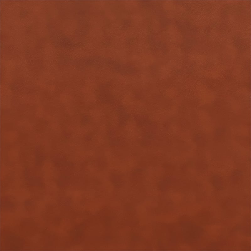 Flash Furniture Bonded Leather Loveseat In Brown Mahogany