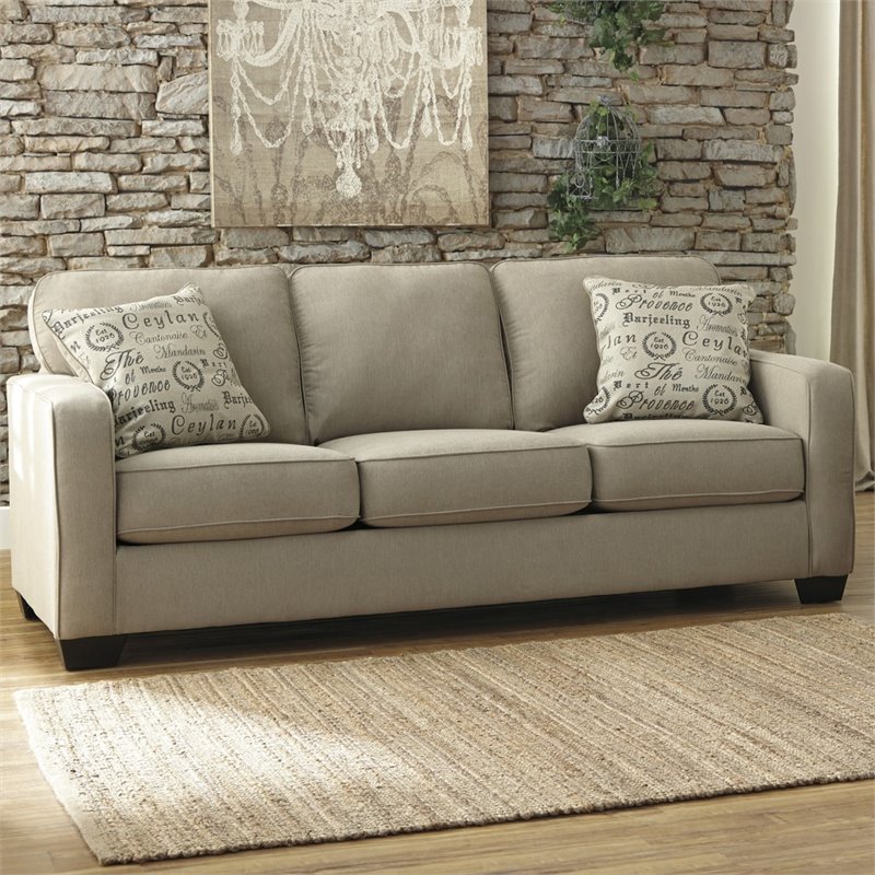 Flash Furniture Ashley Alenya Sofa in Quartz - FSD-1669SO-QTZ-GG
