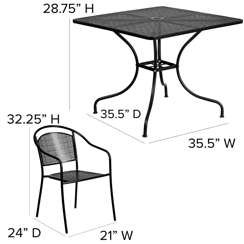 Flash Furniture 5 Piece 36
