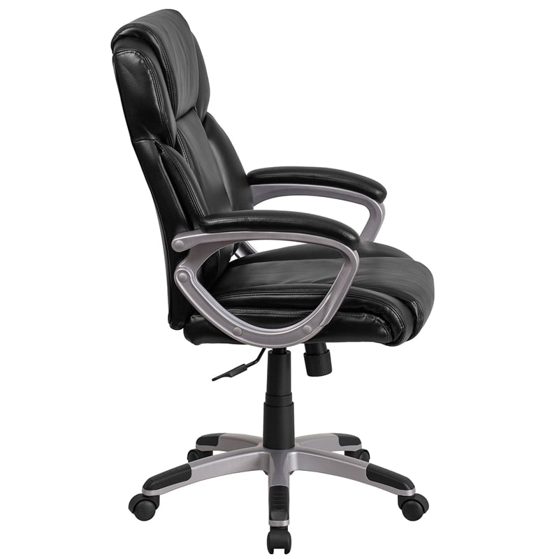 Flash Furniture Mid-Back Executive Chair in Black