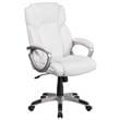Flash Furniture Mid-Back Executive Chair in White