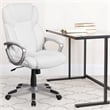 Flash Furniture Mid-Back Executive Chair in White