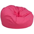 Flash Furniture Oversized Bean Bag Chair in Hot Pink