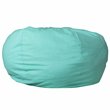 Flash Furniture Oversized Bean Bag Chair in Mint Green